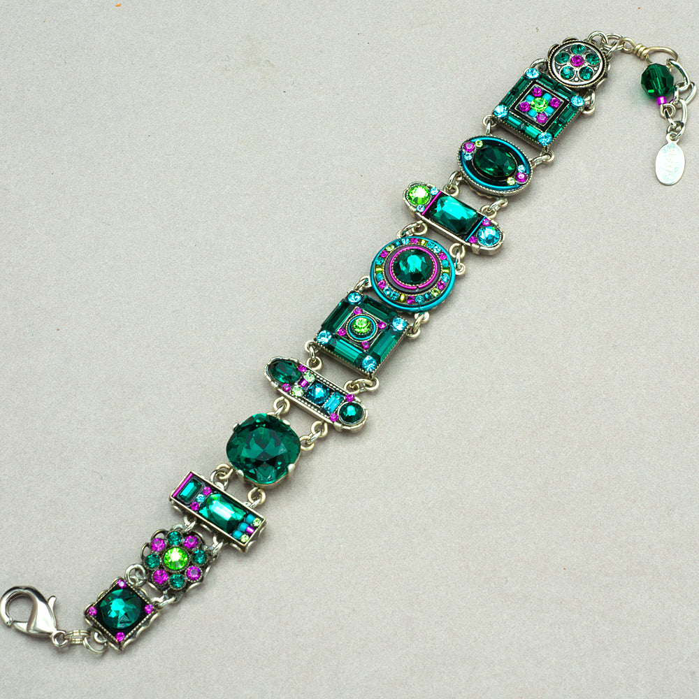 Firefly La Dolce Vita Crystal Bracelet Emerald – Rainbow Bridge