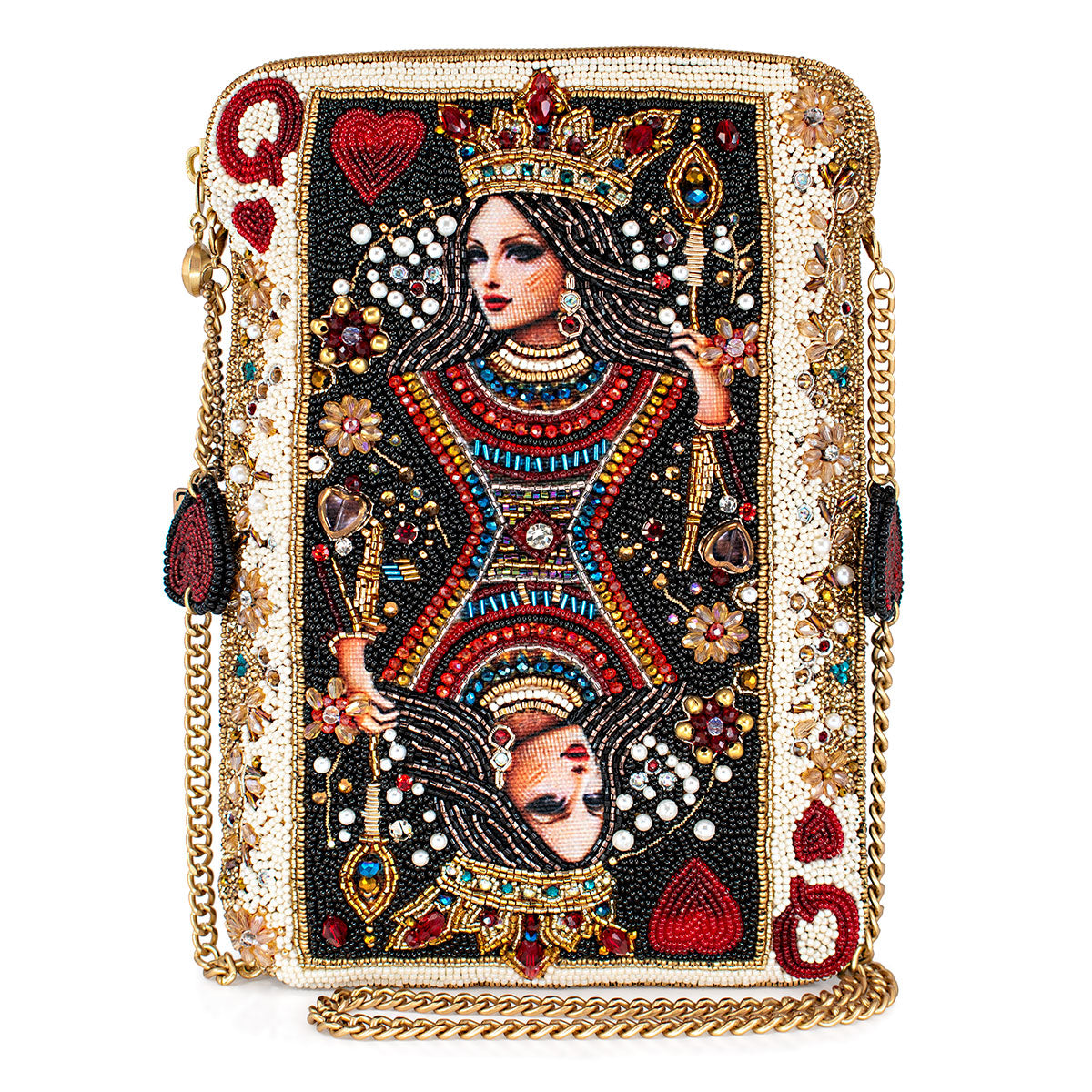 Mary Frances The Queen Mini Crossbody Handbag – Rainbow Bridge