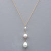 Tier Pearl 14k Gold Fill Necklace