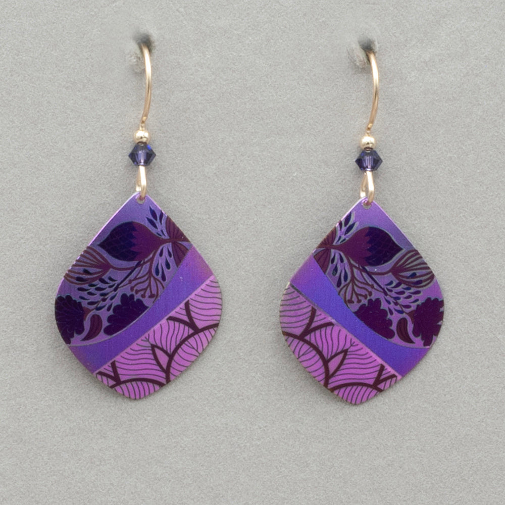 Holly Yashi Lani Earrings - Pua Purple