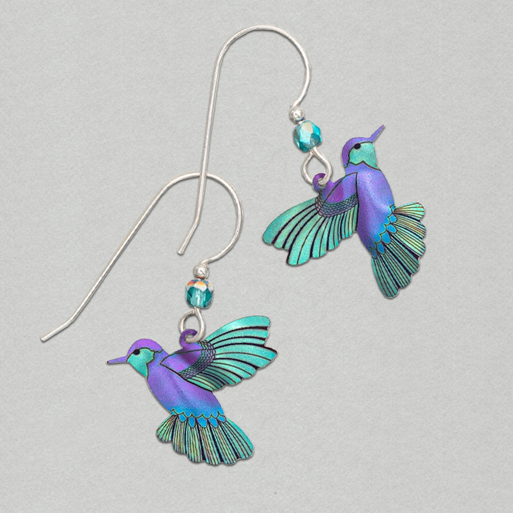 Holly Yashi Picaflor Earrings - Ultra Violet