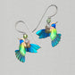Holly Yashi Picaflor Earrings - Island Green/Silver