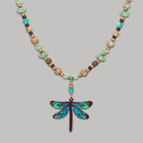 Holly Yashi Dragonfly Dreams Beaded Necklace