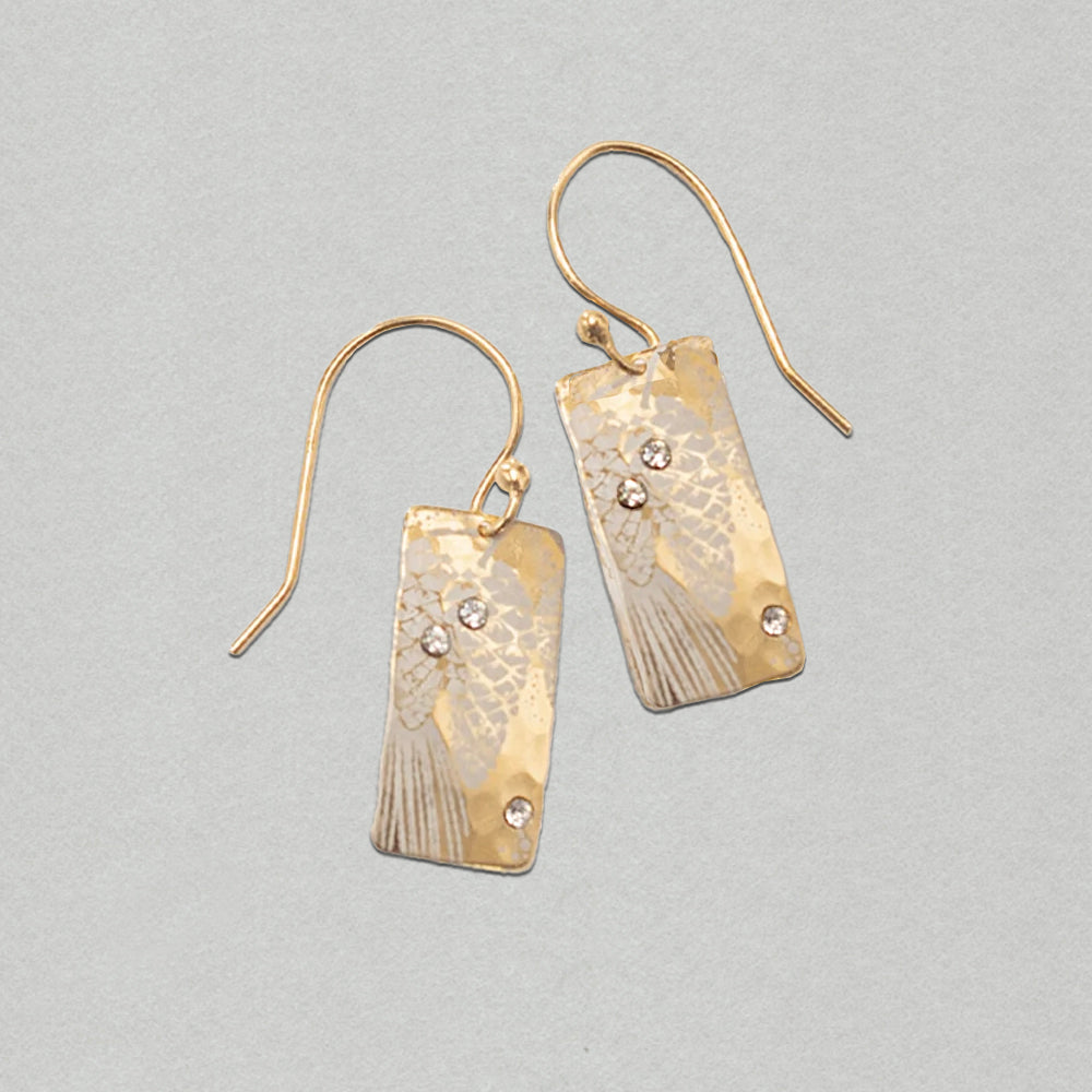 Holly Yashi Radiant Petra Earrings - Gold