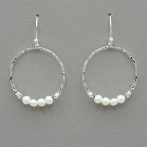 Holly Yashi Rosa Hoop Earrings