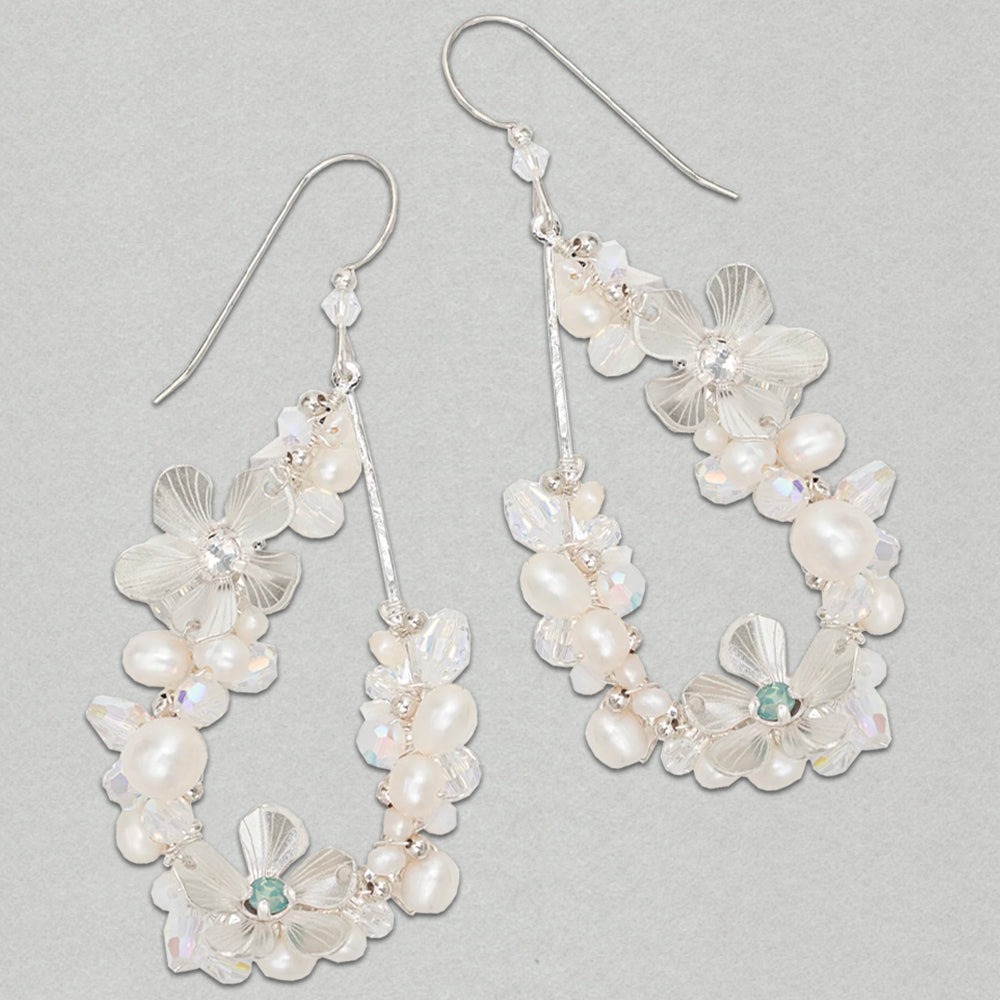 Holly Yashi Rafaela Earrings Silver