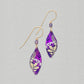 Holly Yashi Autumn Echo Earrings - Plum/Sage