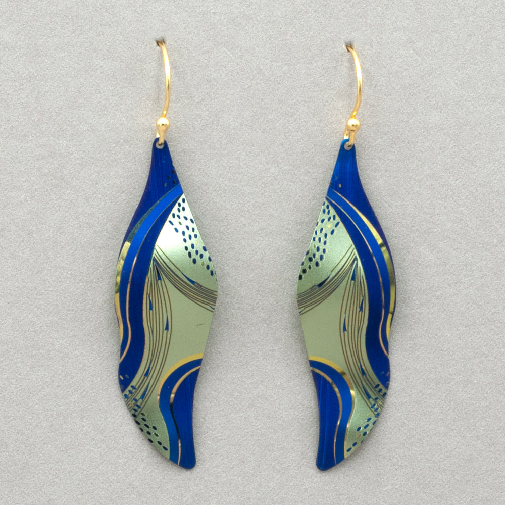 Holly Yashi Turning Leaf Earrings