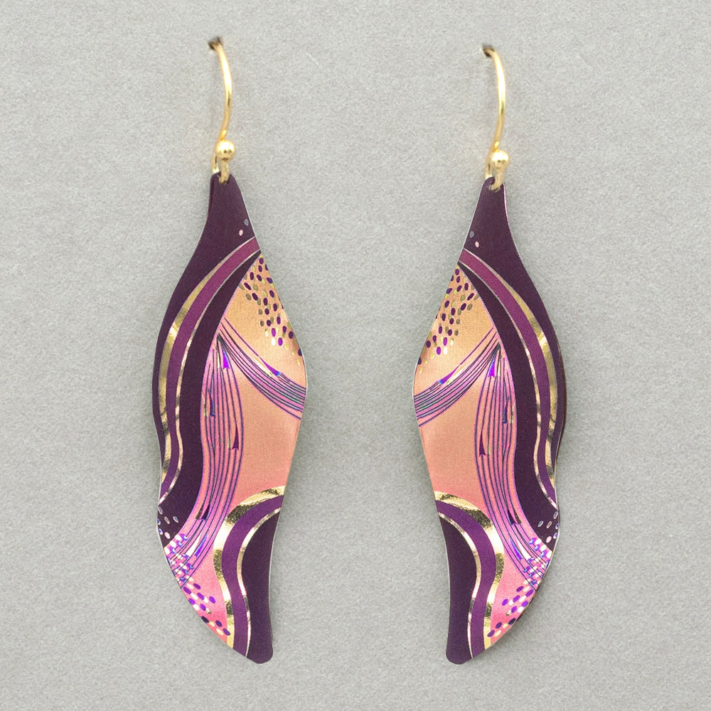 Holly Yashi Turning Leaf Earrings