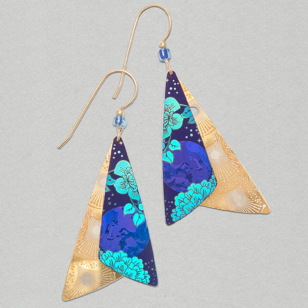 Holly Yashi Caleen Earrings - Blue