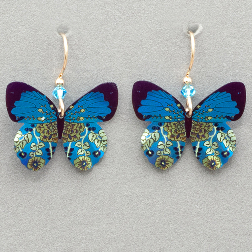 Holly Yashi Blooming Butterfly Earrings