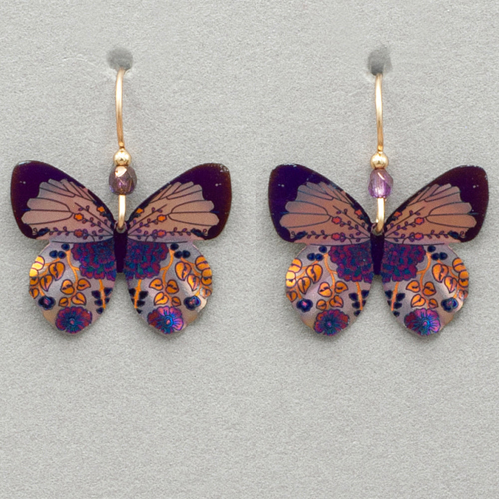 Holly Yashi Blooming Butterfly Earrings