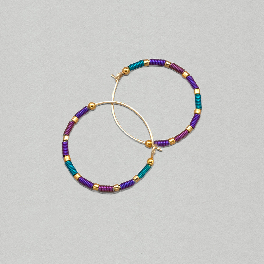 Holly Yashi Sierra Hoop Earrings - Multi