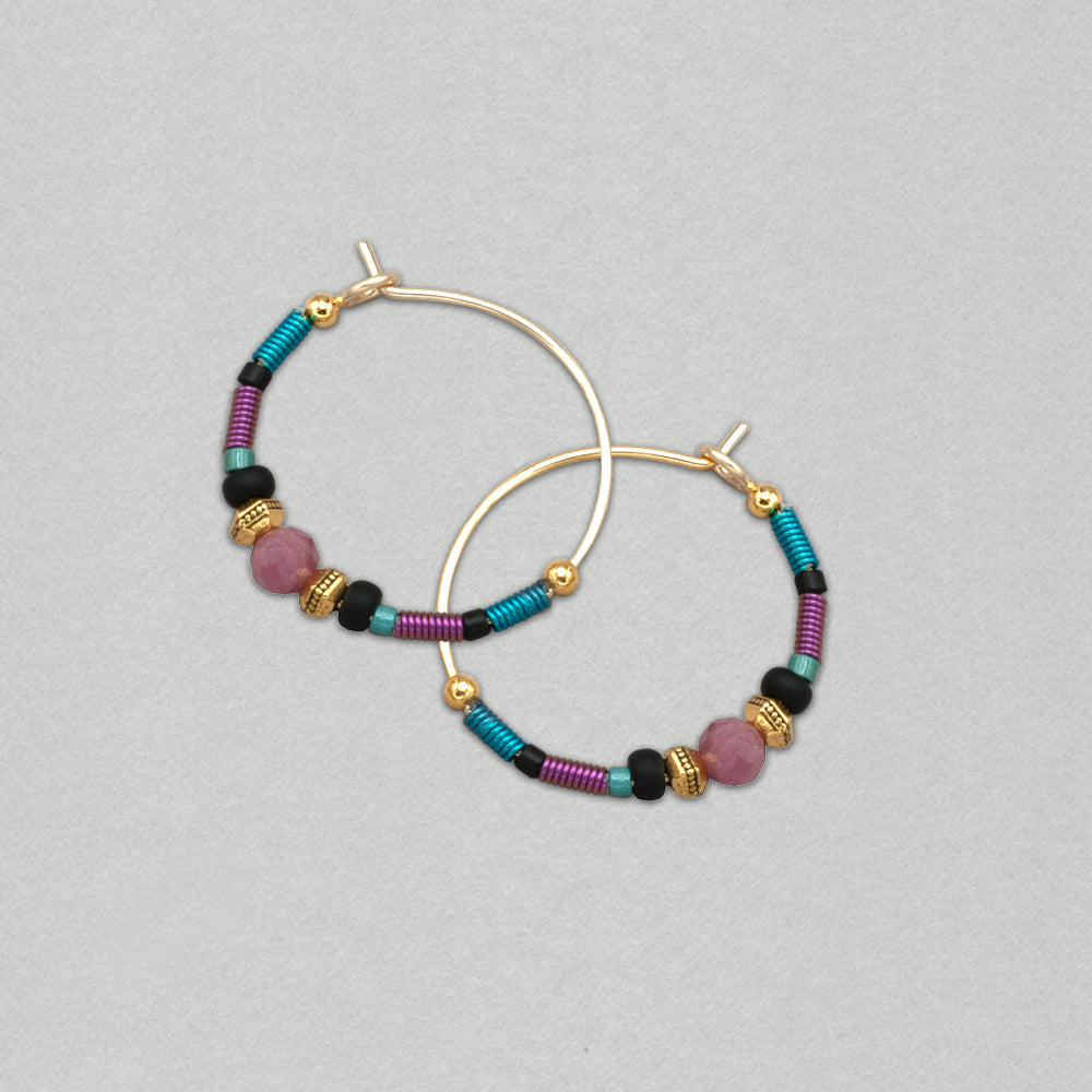 Holly Yashi Dakota Hoop Earrings