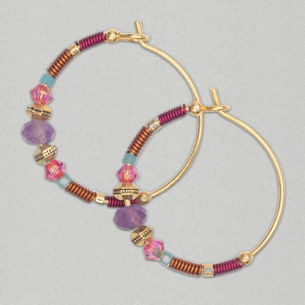 Holly Yashi Dakota Hoop Earrings