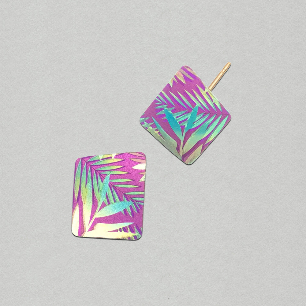 Holly Yashi Rae Stud Earring - Magenta