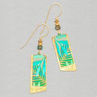 Holly Yashi Davy Earrings - Teal/Green
