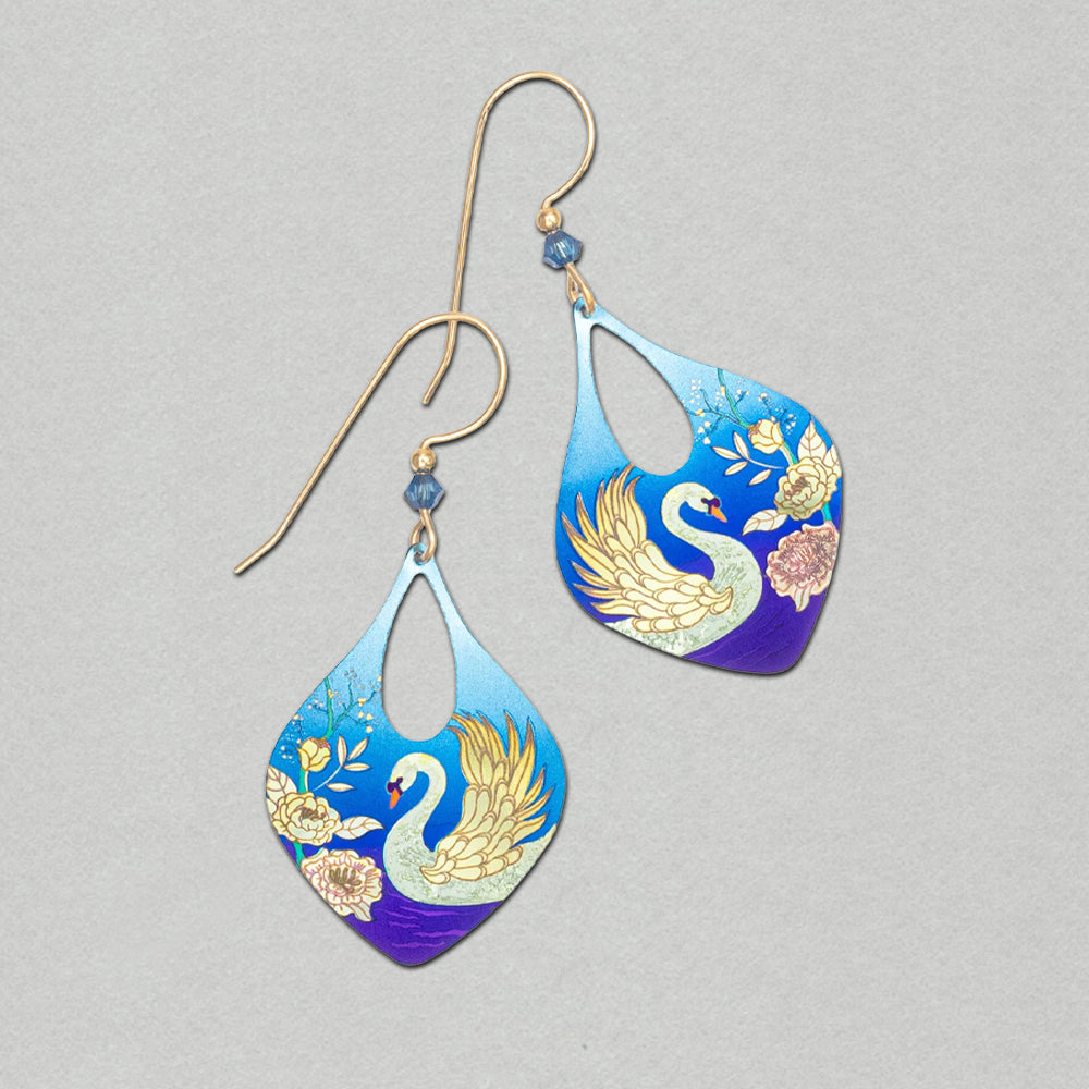 Holly Yashi Swan Lake Earrings