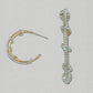 Michou Sterling Silver and 22K Gold Vermeil Earring