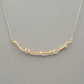 Michou Gold and Silver Necklace