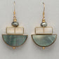 John Michael Richardson Osiris Landings Earrings- Gold