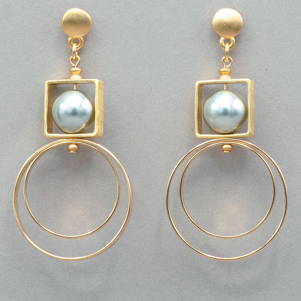JMR Saturn Rings Earrings