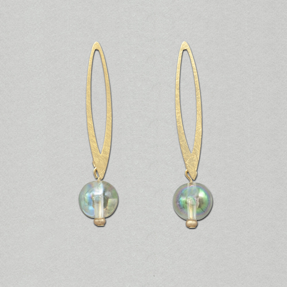 John Michael Richardson Allungiatas Earrings - Aurora Borealis