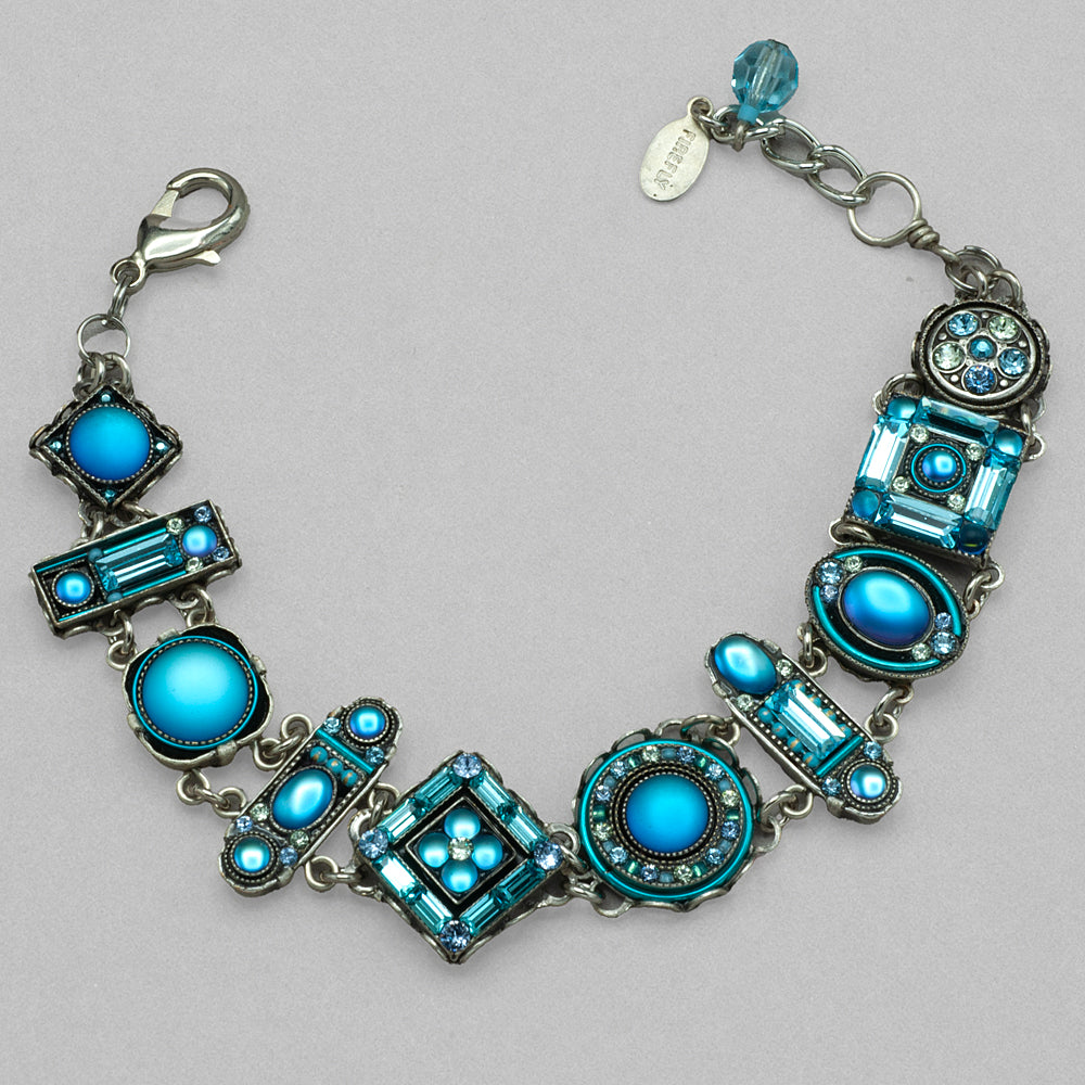 Firefly La Dolce Vita Crystal Bracelet- Moonlight Light Blue