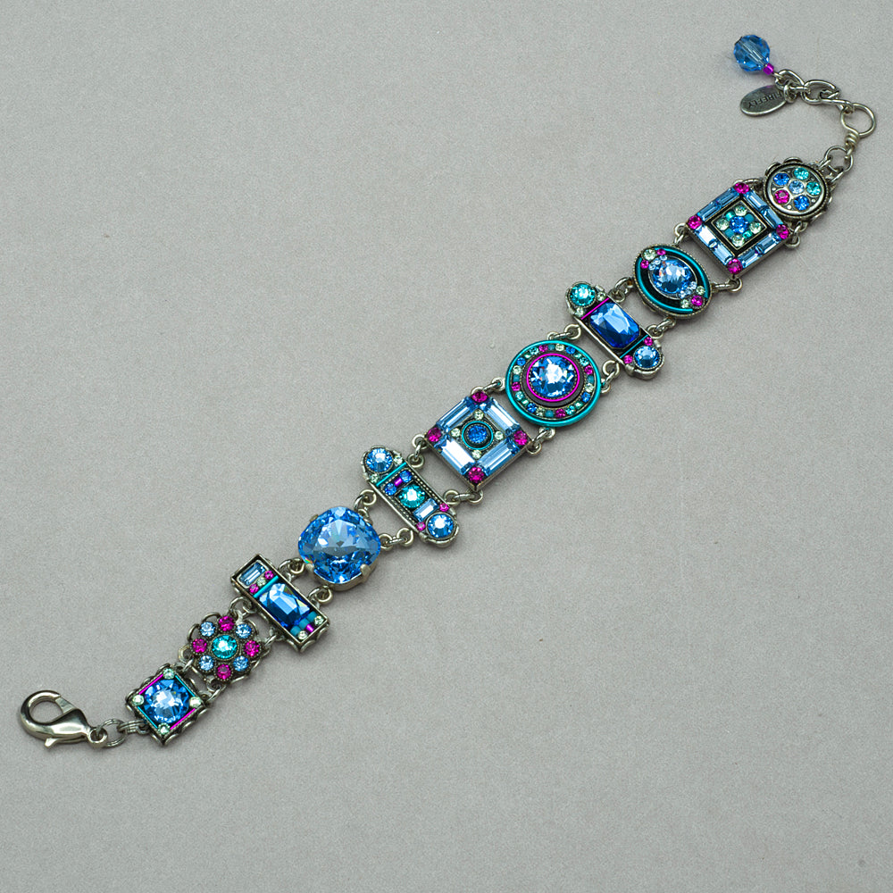 Firefly La Dolce Vita Crystal Bracelet - Light Blue