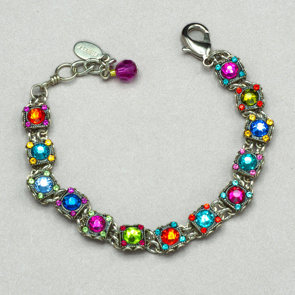 Firefly Rainbow Thin Bracelet - Multicolor