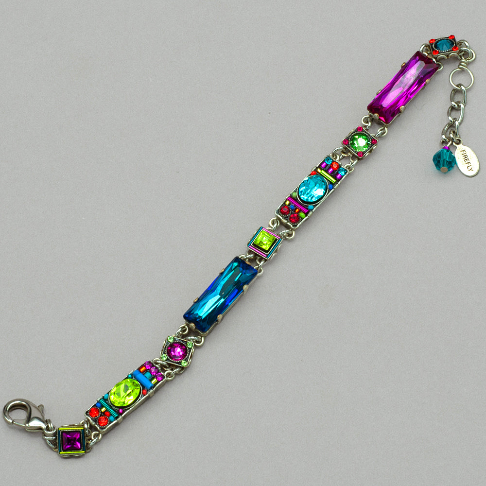 Firefly Architectural Bracelet- Multicolor
