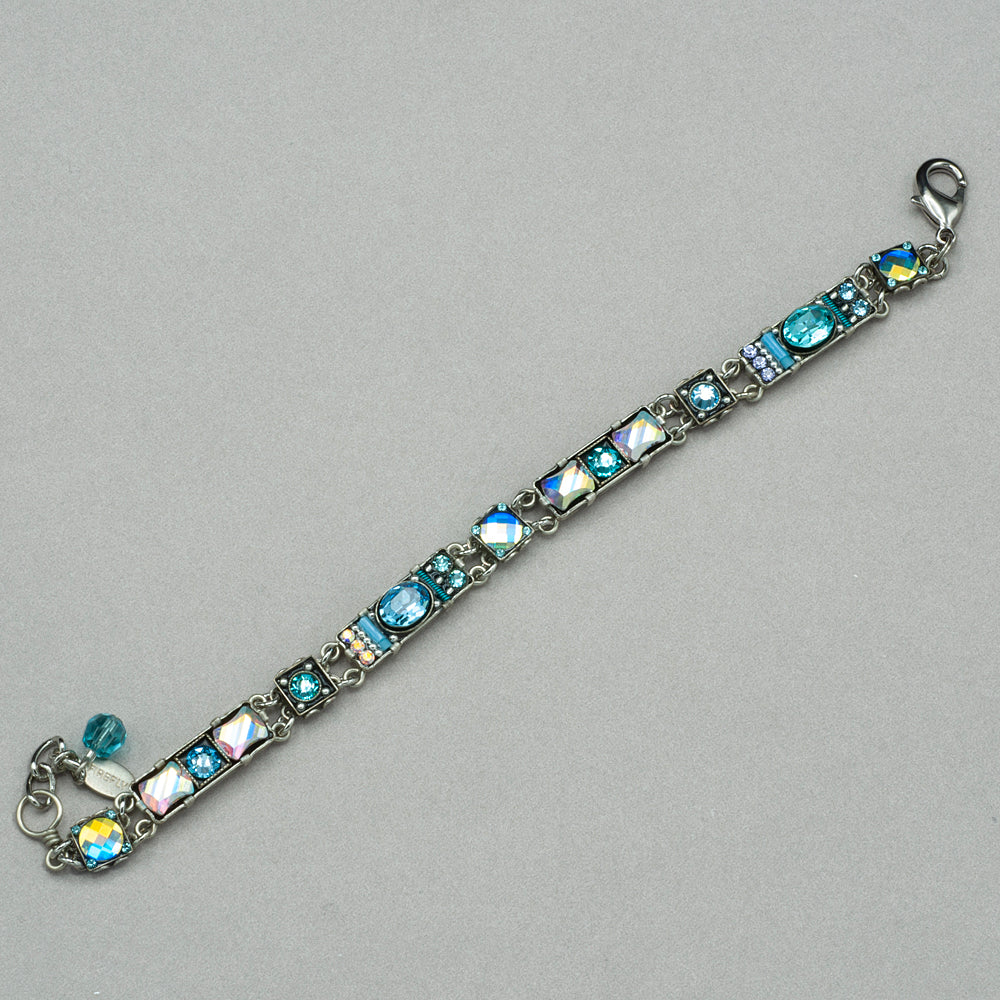 Firefly Architectural Bracelet - Light Blue