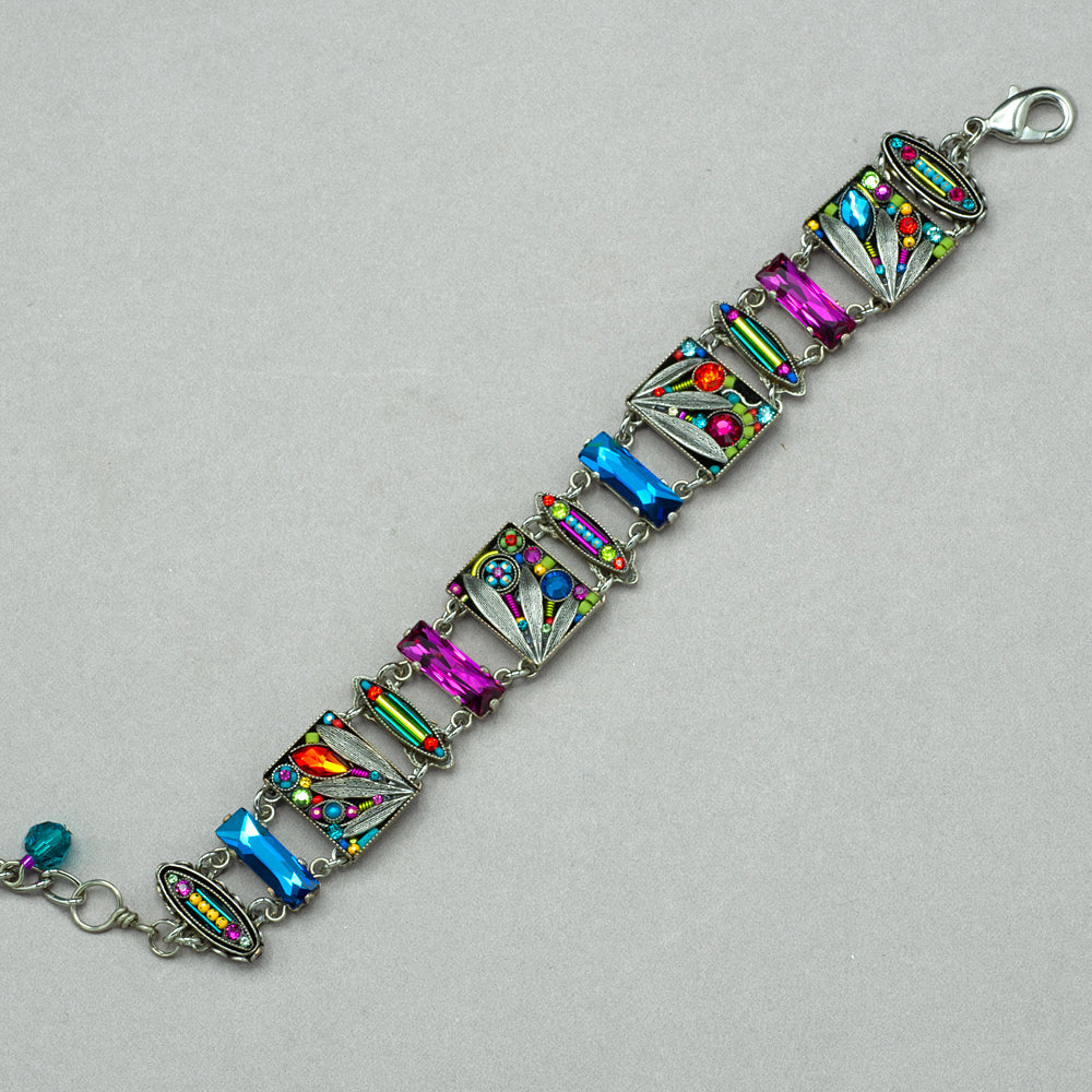 Firefly Botanical Wide Bracelet - Multicolor