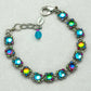 Firefly Moonlight Rainbow Thin Bracelet - Jewel Tone