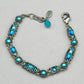 Firefly Moonlight Linear Bracelet - Light Blue