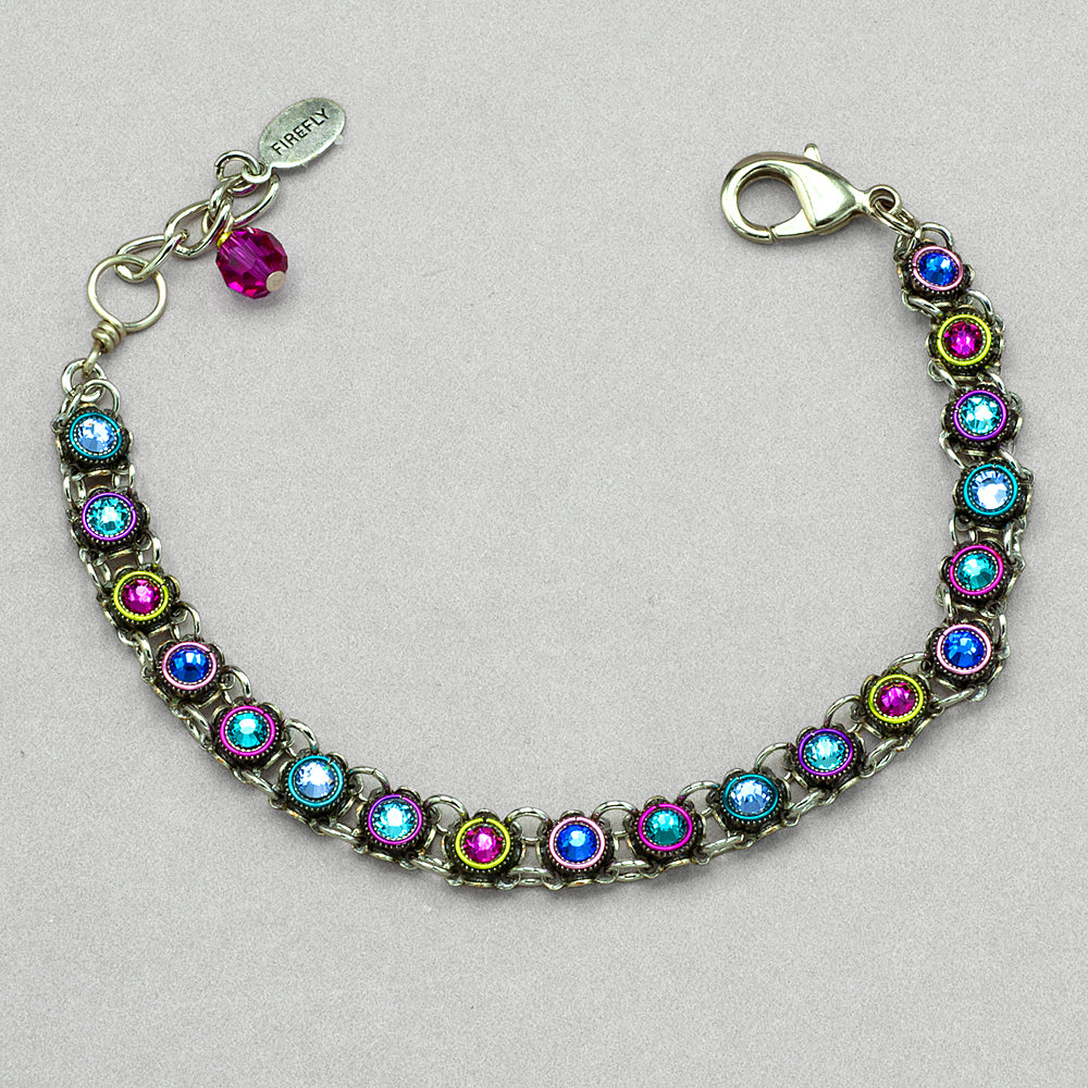 Firefly Bubbly Skinny Bracelet - Multicolor