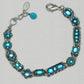 Firefly Moonlight Linear Bracelet - Light Blue
