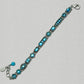 Firefly Moonlight Linear Bracelet - Light Blue
