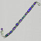 Firefly Carmel Linear Bracelet - Purple