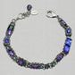 Firefly Carmel Linear Bracelet - Purple