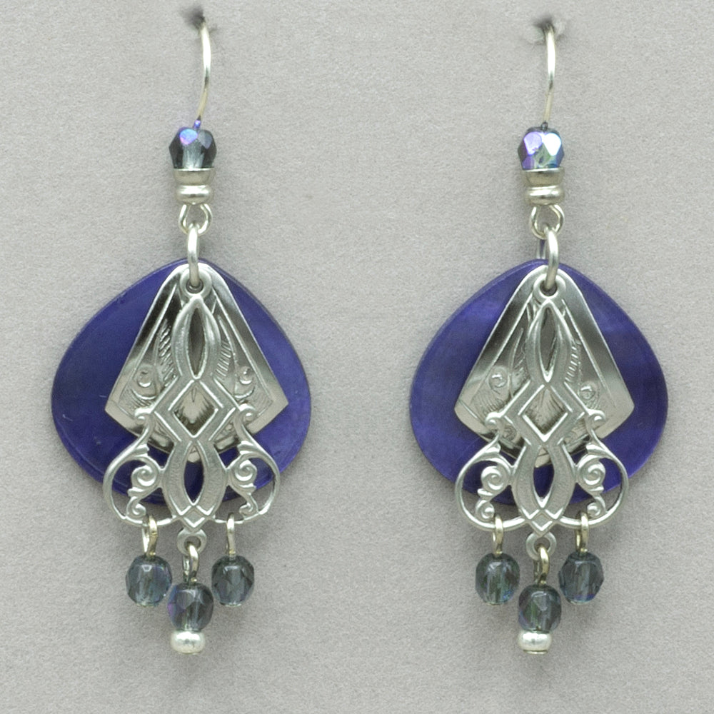 JMR Brief Encounters Earrings - Blue
