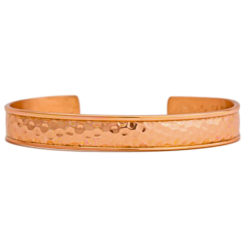 Sergio Lub Hammered Copper Bracelet