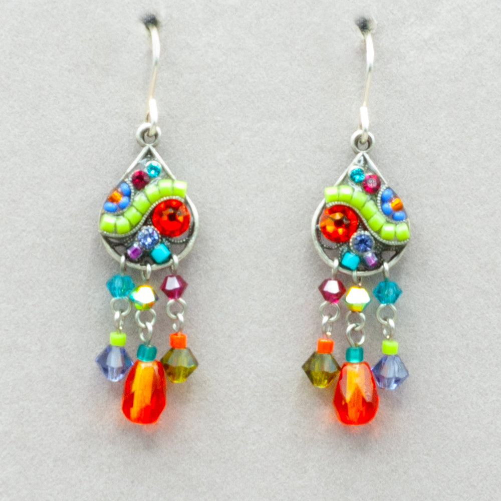 Firefly Mosaic Earrings - Multicolor
