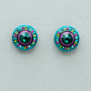 Firefly La Dolce Vita Circle Post Earrings