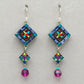 Firefly La Dolce Vita Earrings with Dangle - Multicolor