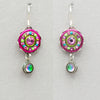 Firefly La Dolce Vita Circle Earrings with Dangle