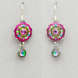 Firefly La Dolce Vita Circle Earrings with Dangle