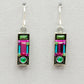 Firefly Mosaic Earrings - Rose