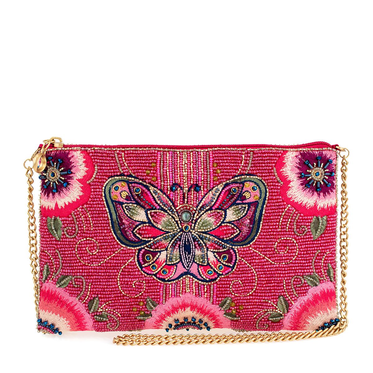 Mary Frances Social Butterfly Mini Crossbody Handbag