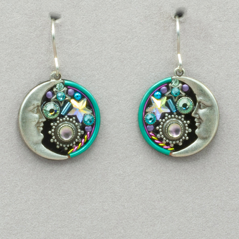 Firefly Moonlight Moon Earring - Soft